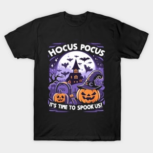 Hocus Pocus, It's Time to Spook Us T-Shirt